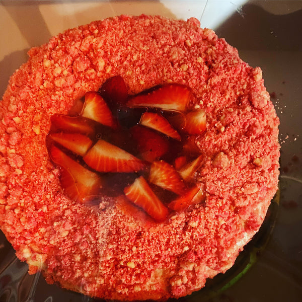 Strawberry Crunch Cheesecake