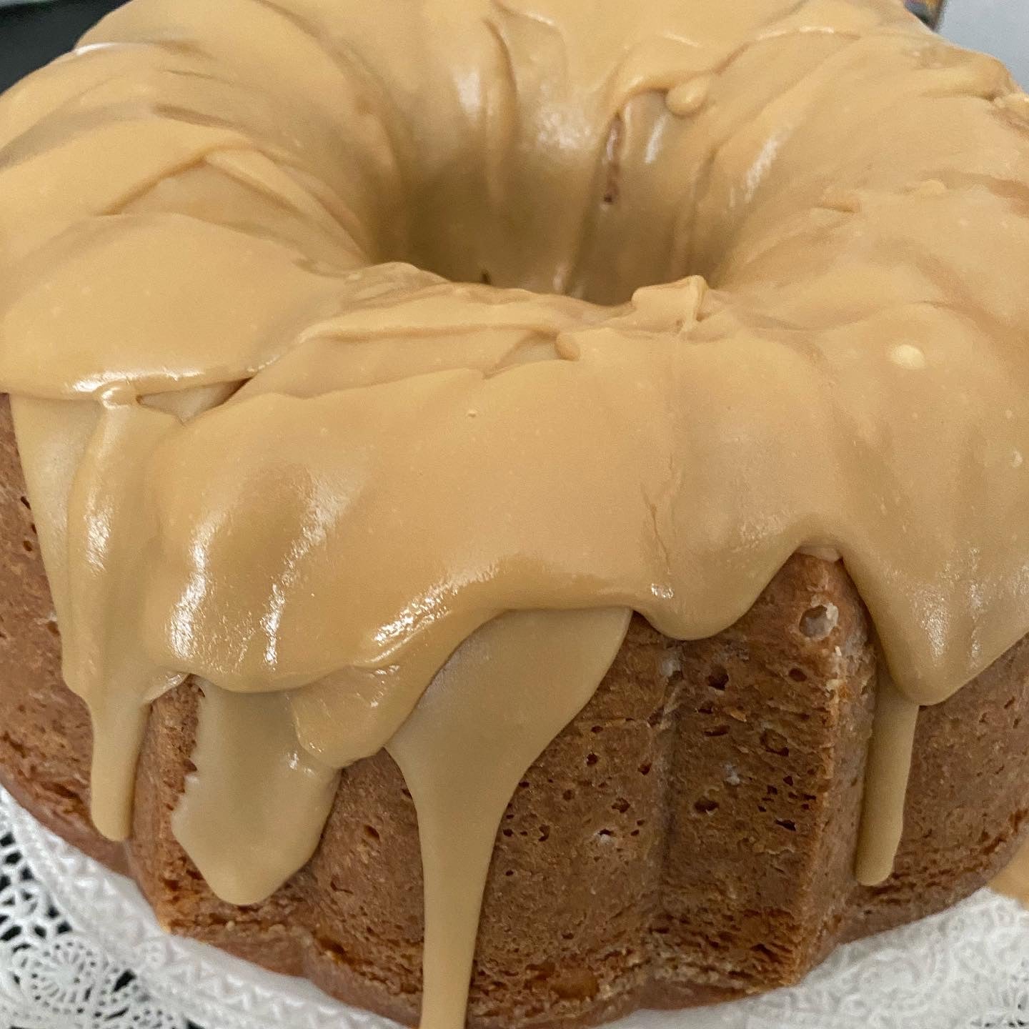 Sweet Potato Cream Cheese Pound Cake