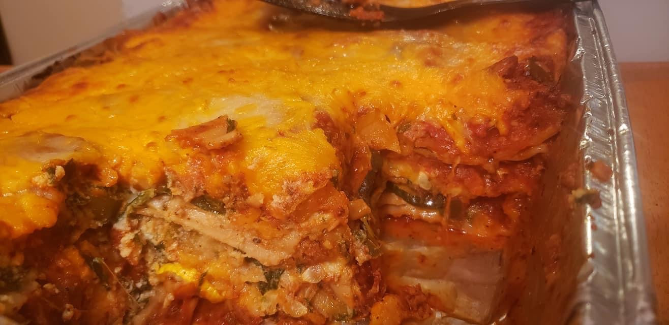 Lasagna by the Pan