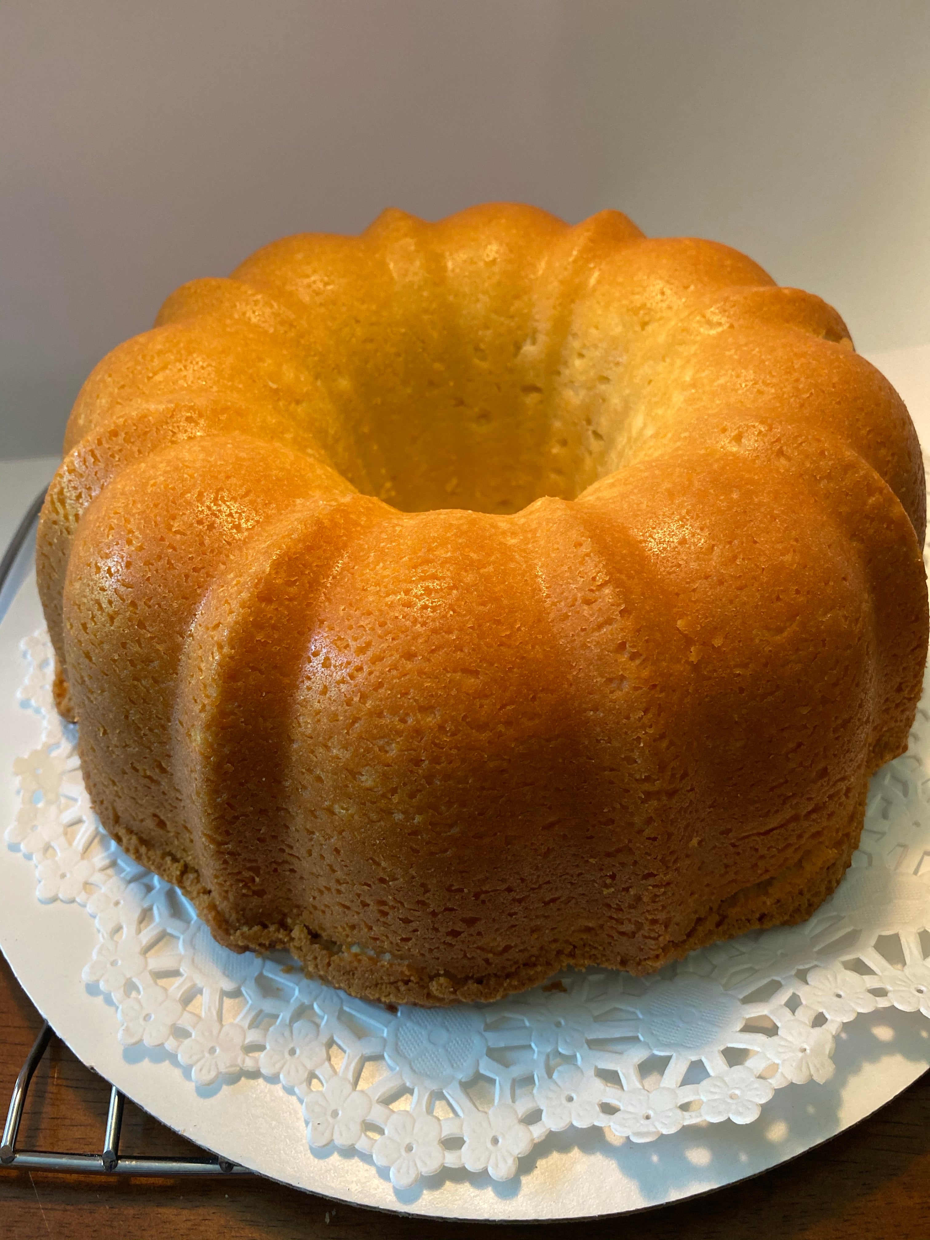 Southern Classic Cream Cheese Pound Cake - Main Image