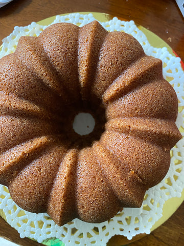 Sweet Potato Cream Cheese Pound Cake