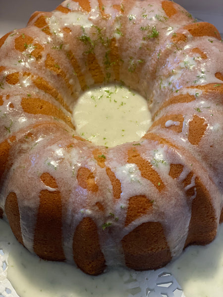 Lemon Cream Cheese Poundcake